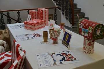 Presentación del proyecto 'Telde en Navidad' con presencia de Papá Noel y su esposa/TA.